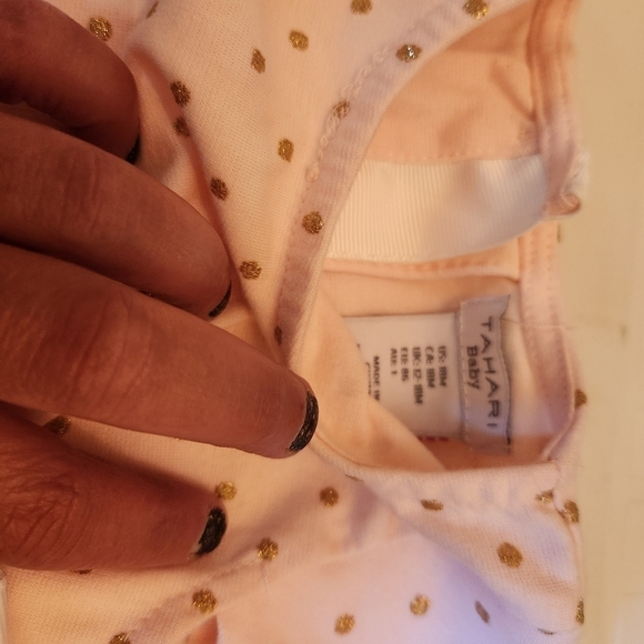 Tahari baby dress and leggings set - Picture 3 of 7